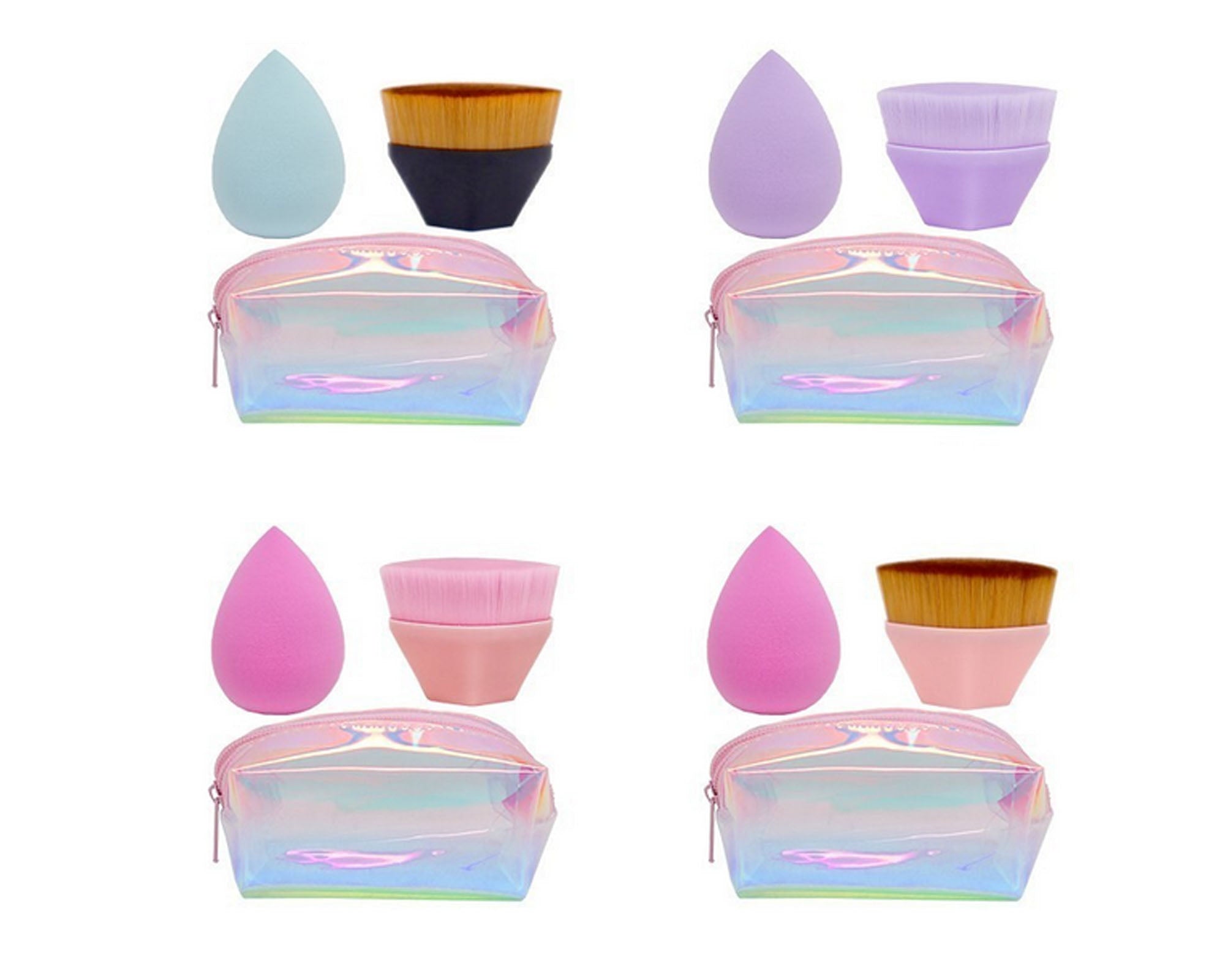 đPinceaux et Ă©ponges de maquillage