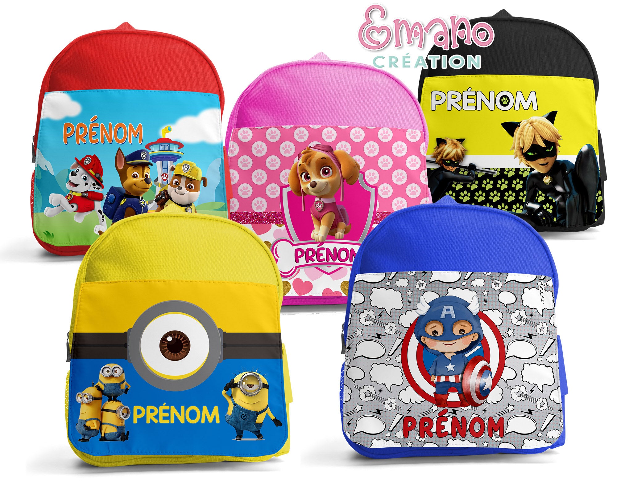 Cartable ★ thème super héros