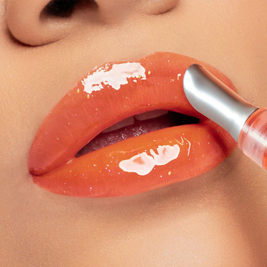 Coffret Lip Blast avec deux huiles à lèvres repulpantes aux saveurs bonbons et agrumes, finition brillante infusée d’or – Emano Nouvelle-Calédonie