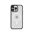 Coque iPhone EMANO Mood transparente avec contour noir