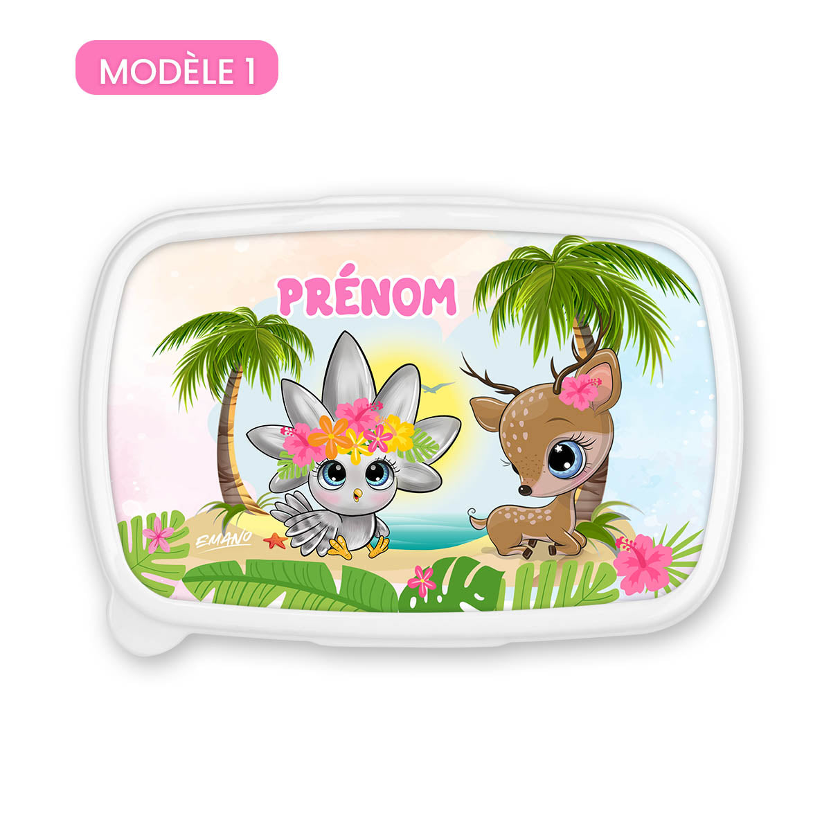 Boîte à goûter – Univers animaux