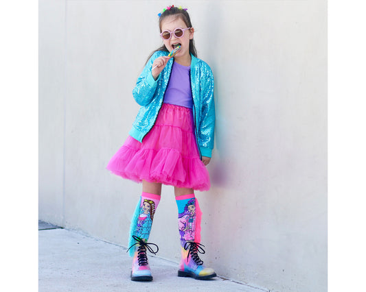 Les chaussettes BARBIE EXTRA FASHIONISTA apportent toujours des vibrations élégantes.