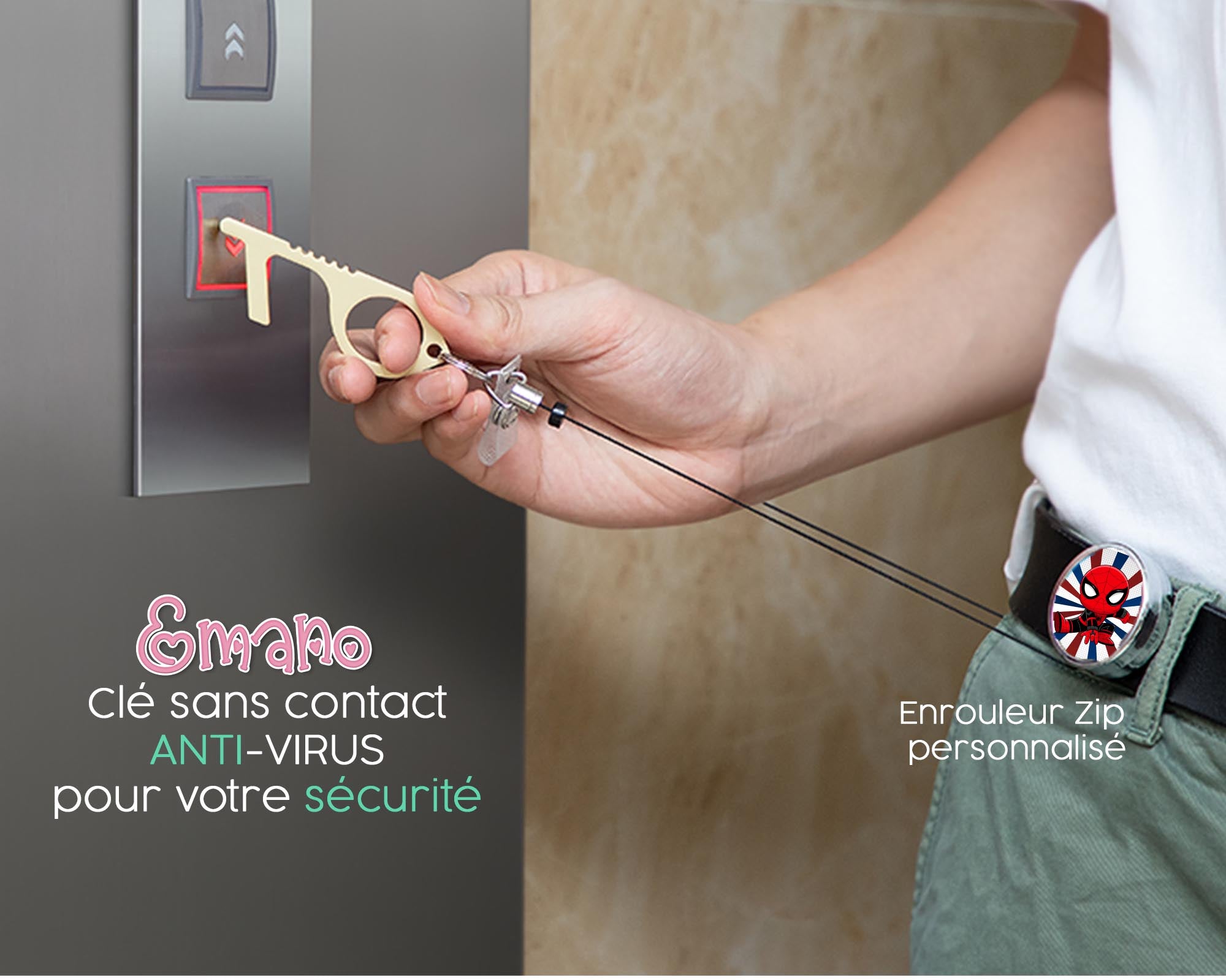 Clé anti-contact