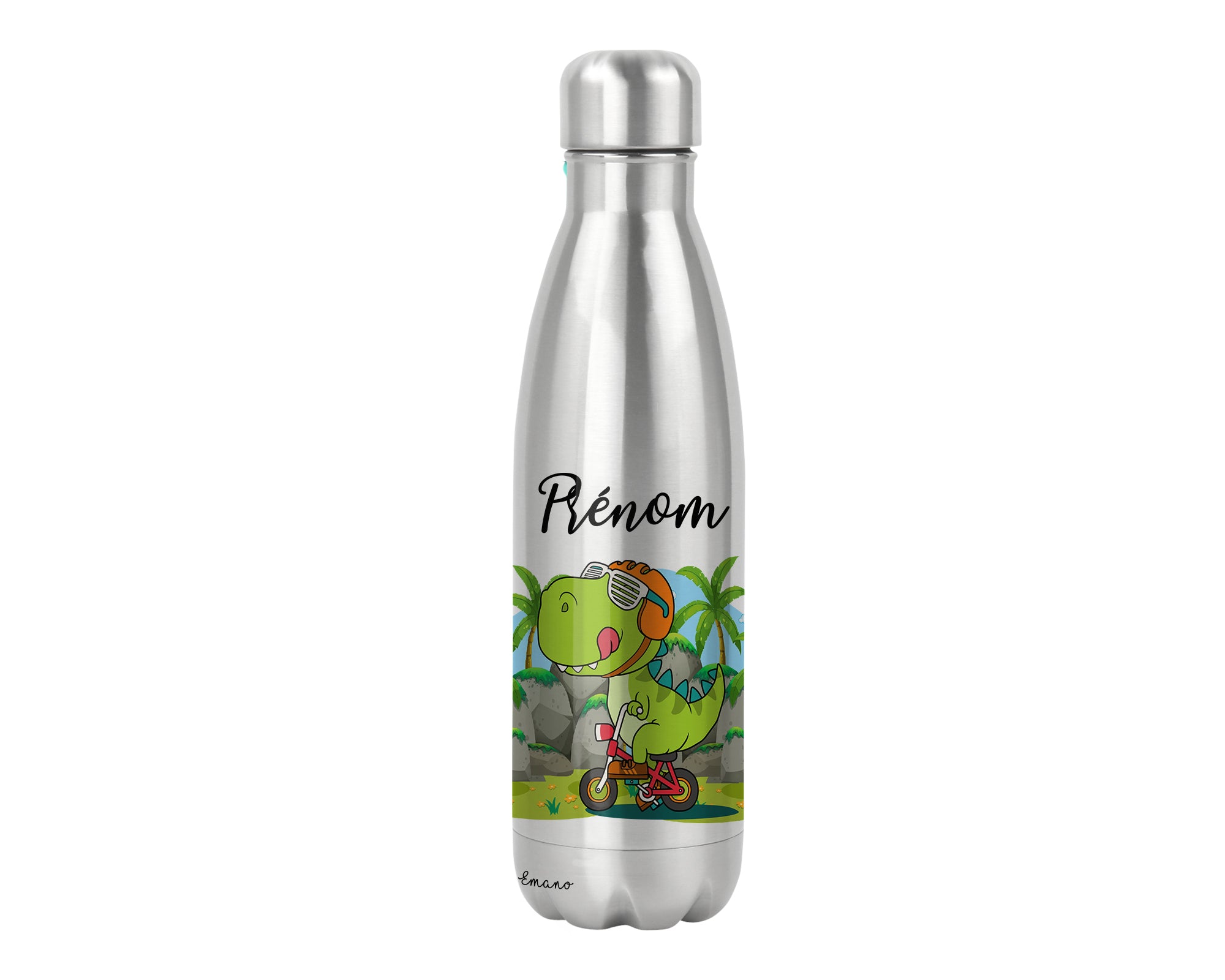 Gourde isotherme personnalisable- Dinosaure