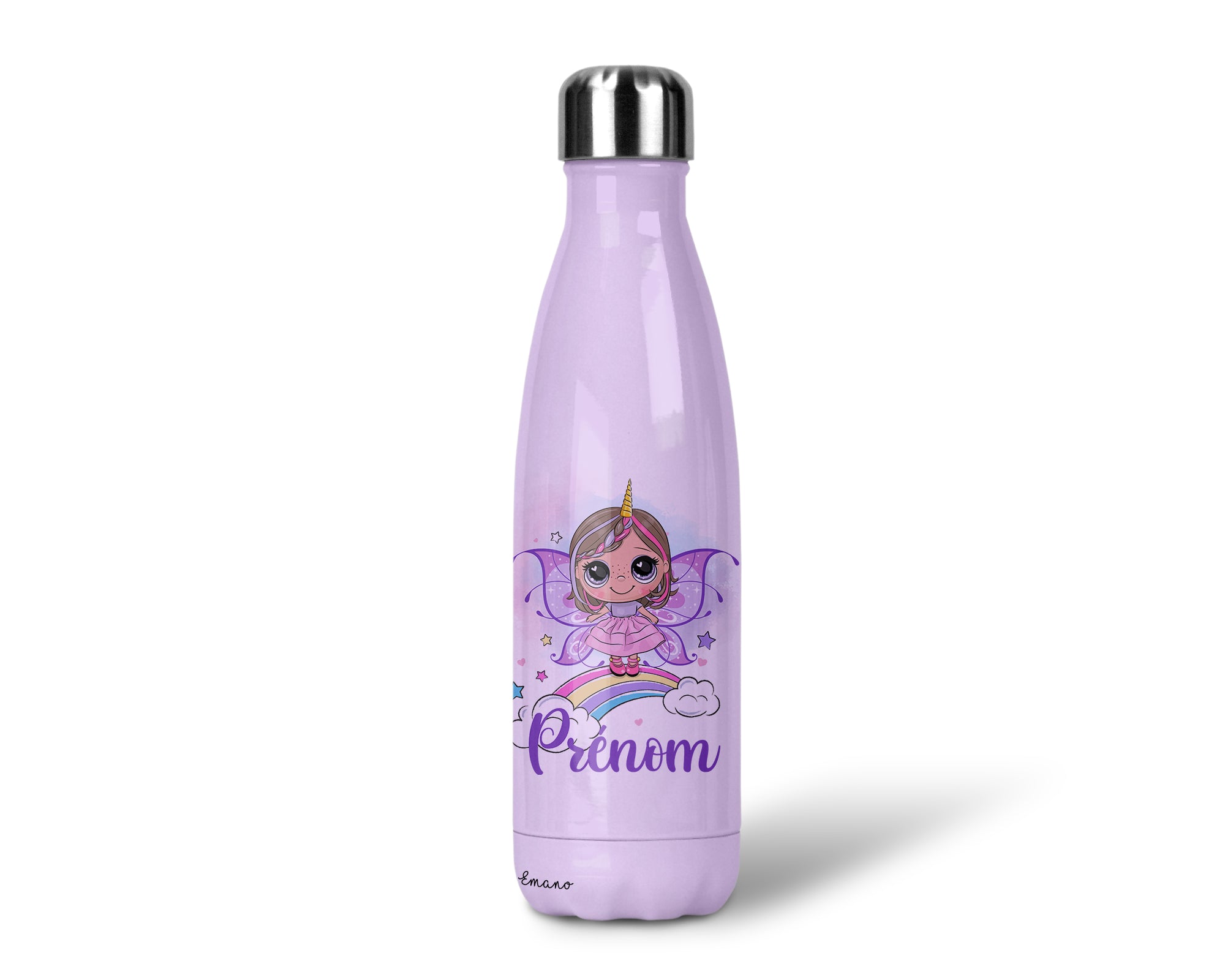 Gourde isotherme personnalisable- Fée