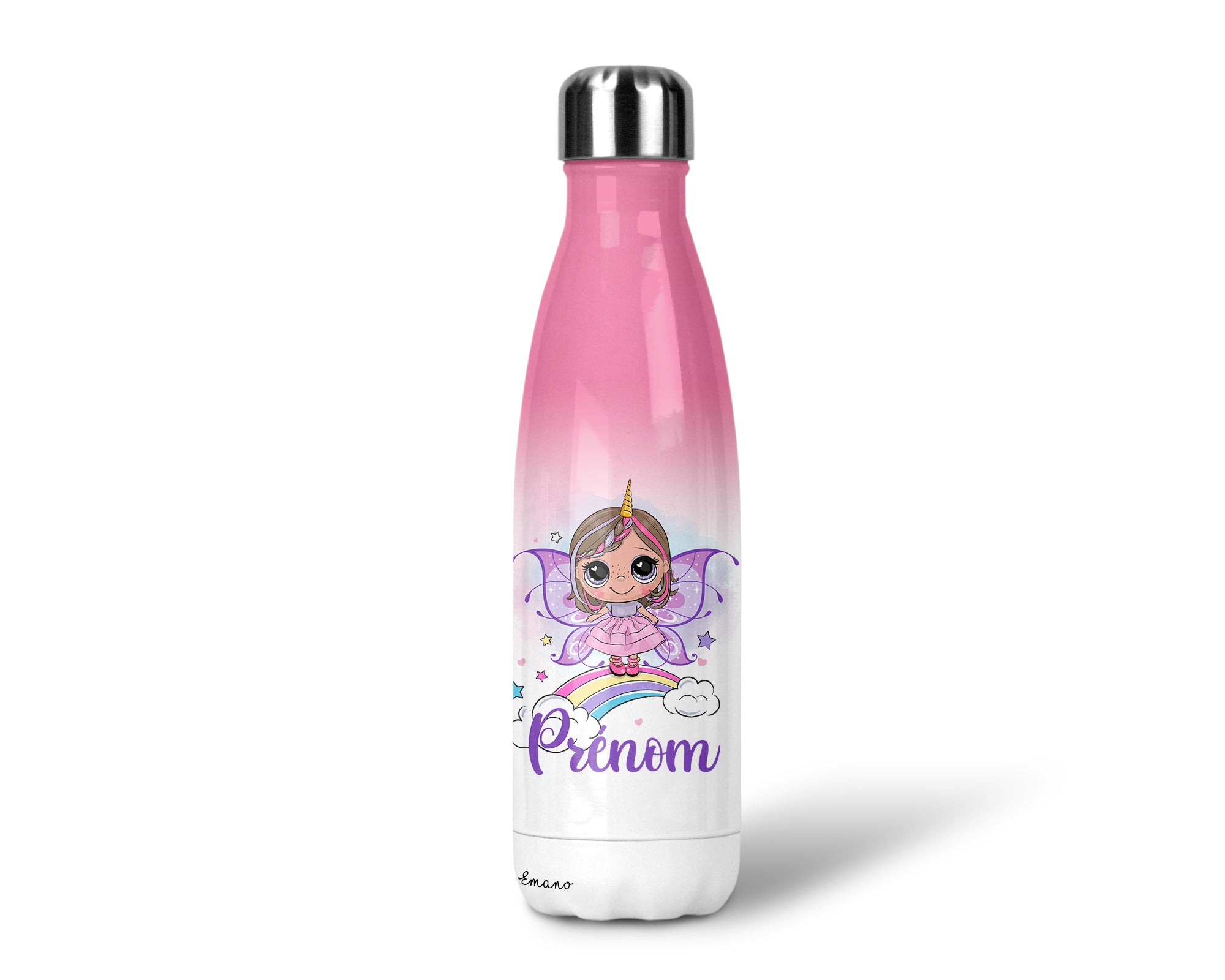 Gourde isotherme personnalisable- Fée