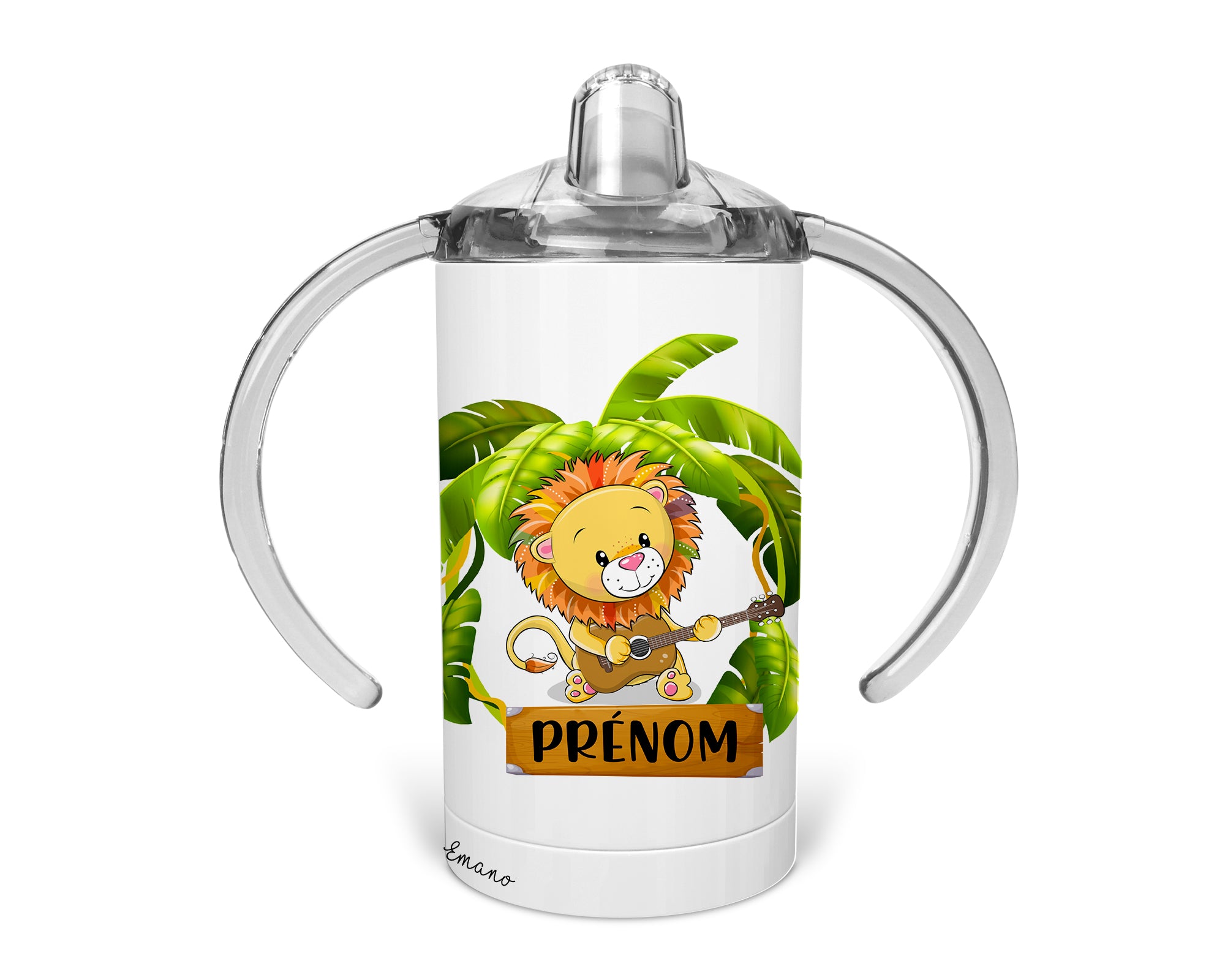Verre bébé isotherme personnalisable- Lion