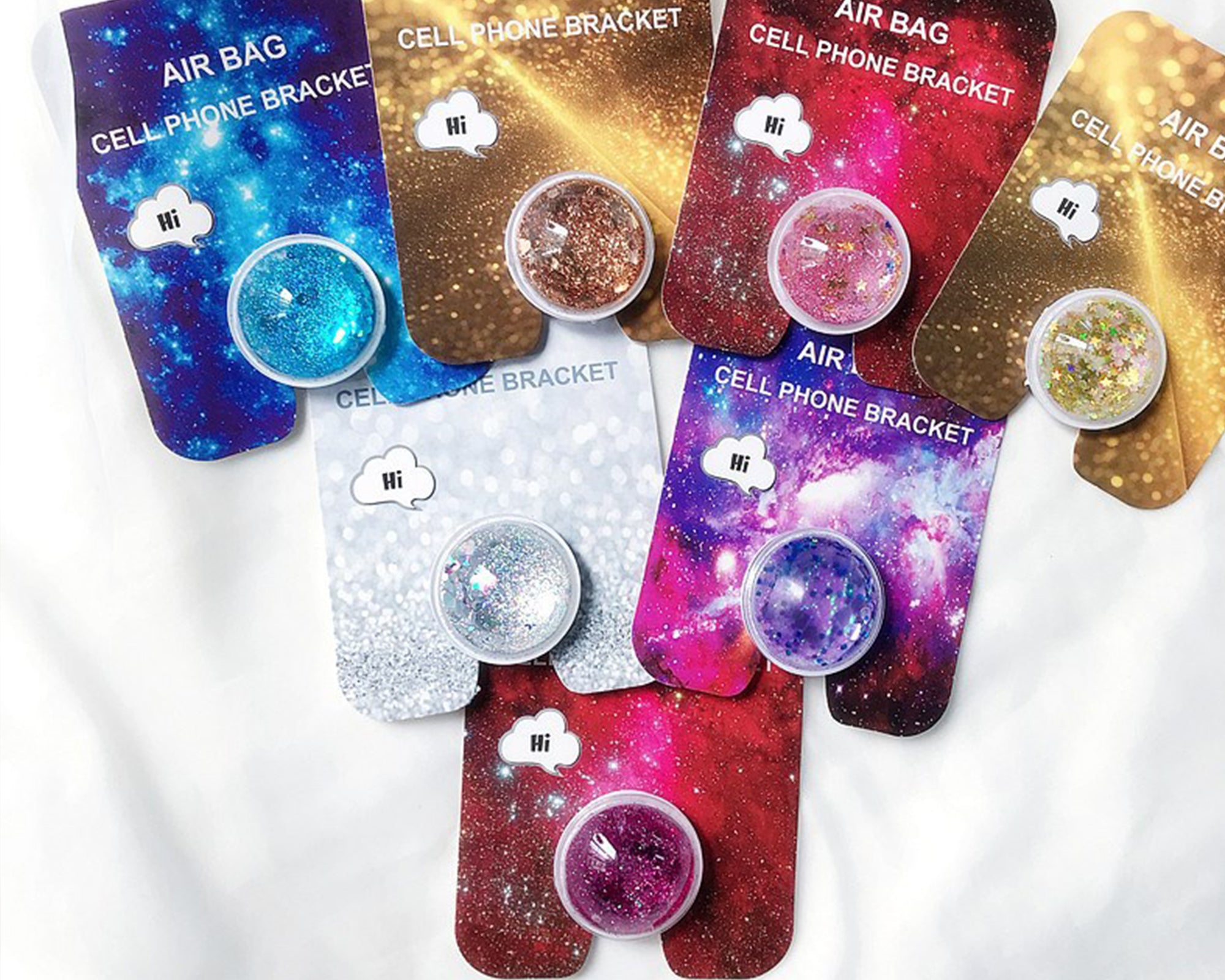 Pop socket pailleté